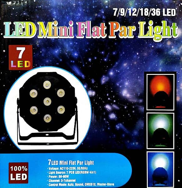 Sound Activated Rotating Disco Decor Light Colorful LED Stage Lig 2