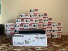Hikvision 32Ch NVr latest Model with 26 IP cameras only 1month use