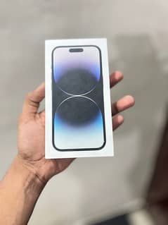 iPhone 14 Pro With Box Factory Unlock Sim Time available