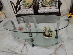 centre glass table