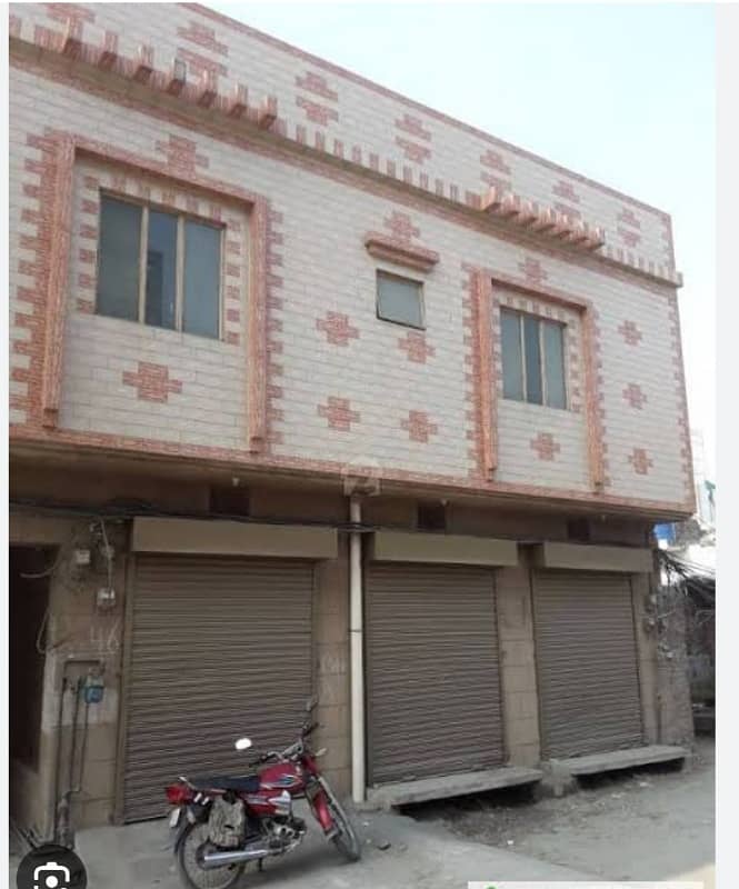3 Marla New House With Three Shops For Sale In Sitara Colony College Road Saman Abad 0