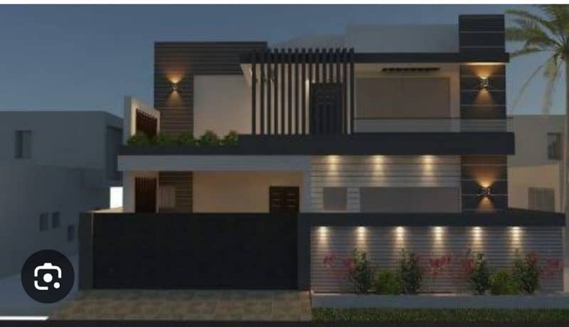 1 Kanal Modern Design Villa For Sale In Bahria Town Phase 2 0