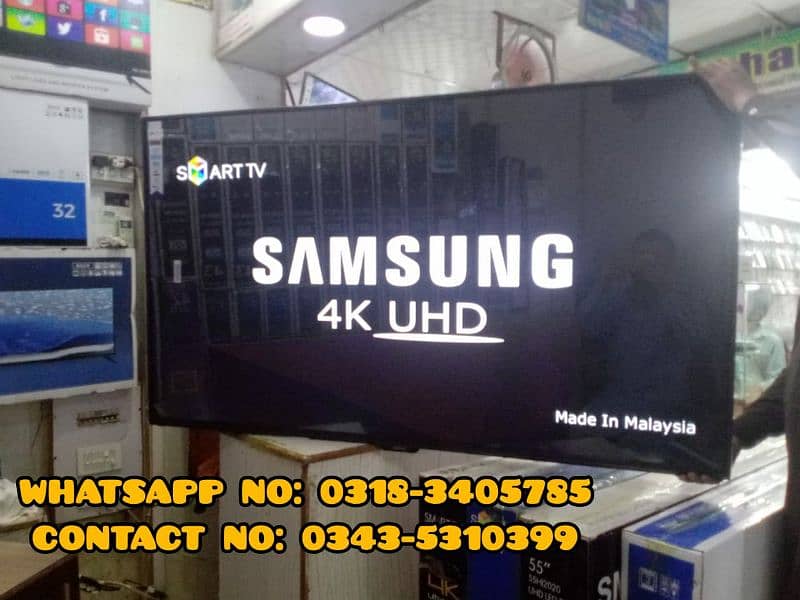 55" INCH SMART UHD WIFI LED TV. NEW BRAND TV 3