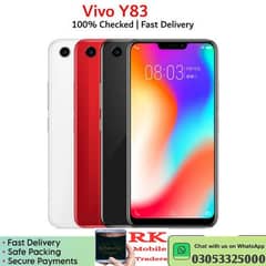 Vivo Y83 6Gb RAM+128Gb / 4Gb +64Gb Cheap and wholesale Rates : 13,500