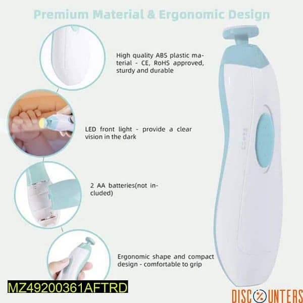 Baby Electric Nail Trimmer 2