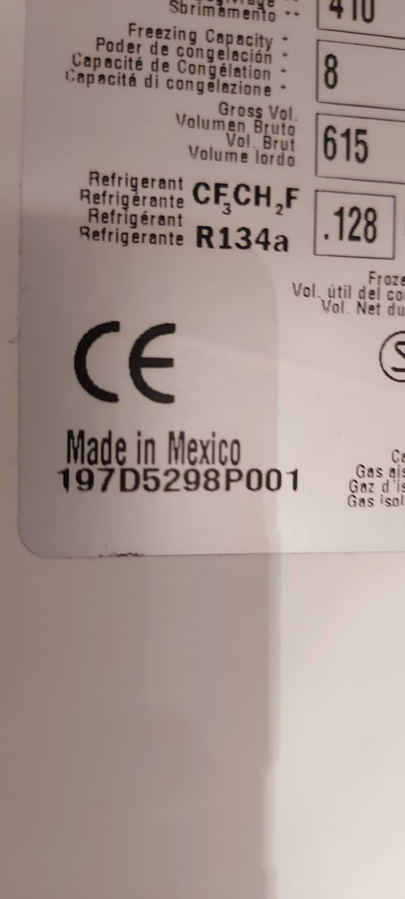 GE Refrigerator Made in Mexico Huge size 615 ltr capacity 22 cu ft 9