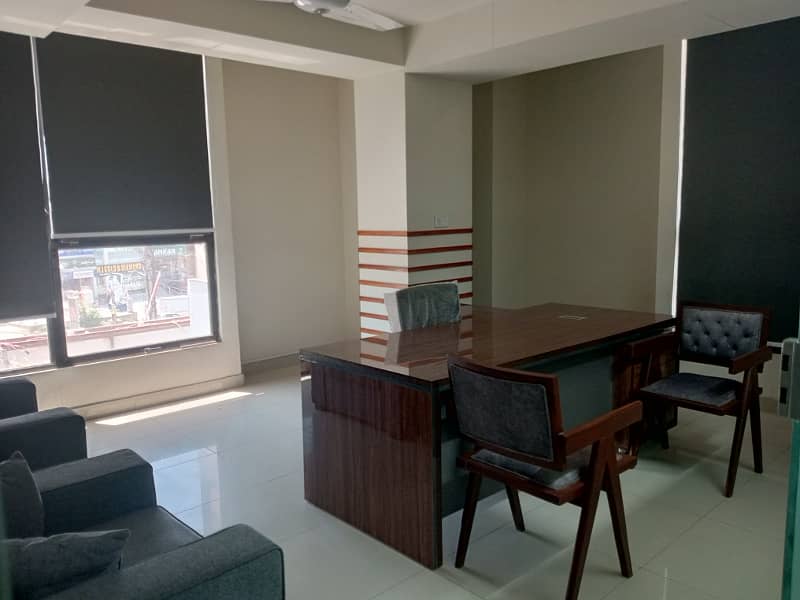 6 marla first floor commecial hall for rent on main pwd road 4