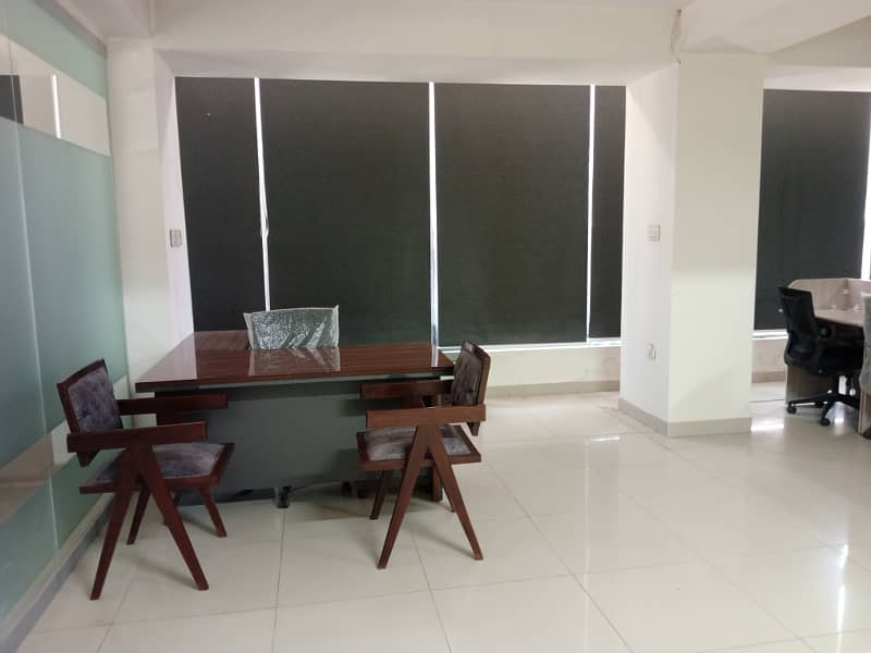 6 marla first floor commecial hall for rent on main pwd road 9