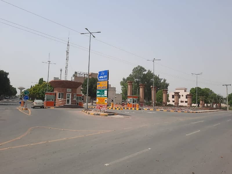 A 8 Marla Commercial Plot Is Up For Grabs In Wapda City 12