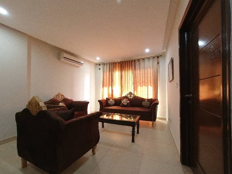 1-Bed Furnished Apartment In Bahria Height-6 Umar Block Phase-8 5