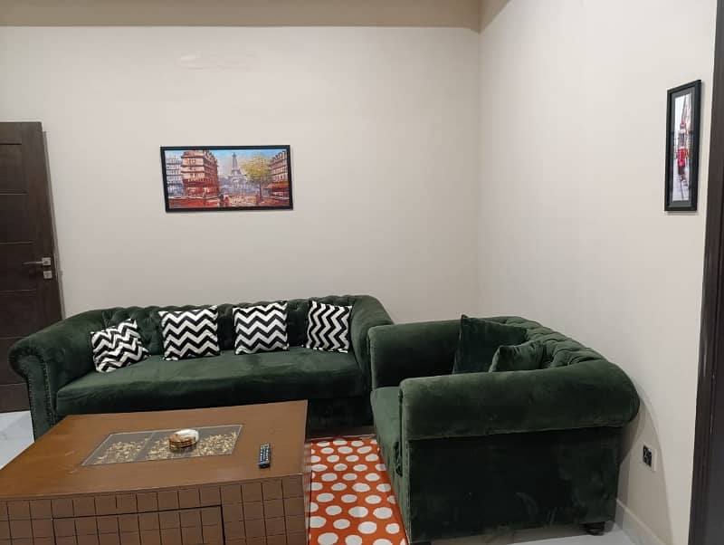 1Bed Furnished Apartment in River Hill Phase-7 Bahria Town 2