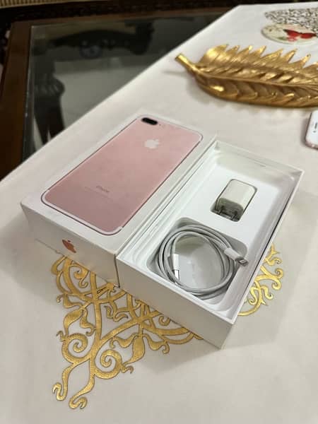iPhone 7 plus + 32 GB pta approved 2
