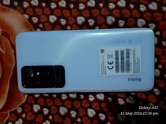 redmi note10 all accessories complete daba charger 6/128 side finger