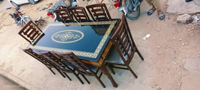 Daining Table with 8 chair 0