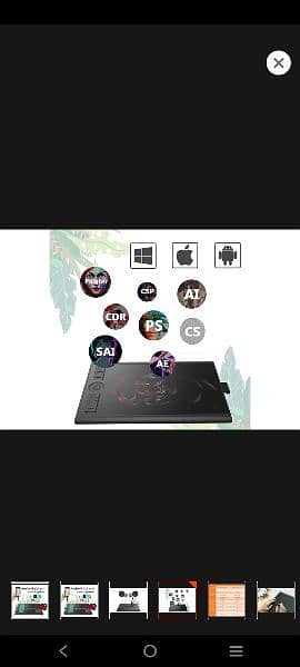 New Gaomon company M10k Pro 10 6.25 pen graphics tablet d 7