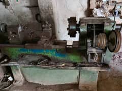 6.6 foot Lathe Machine  Good condition Demand 3,65000 Burewala 0