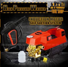 Water Jet High Pressure Washer - Induction Motor Water From Bucket and