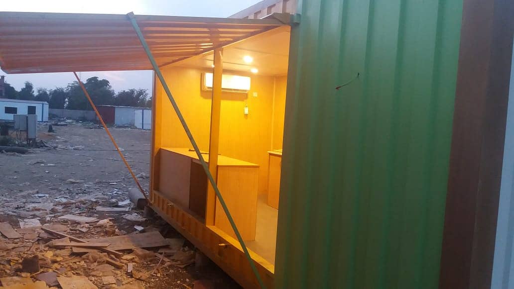 shipping container office container porta prefab cabin cafe container 7