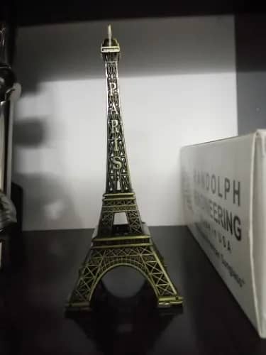 Eiffel Tower, Paris Eiffel Tower Metalic Showpiece, ADIUM Tower Model 9