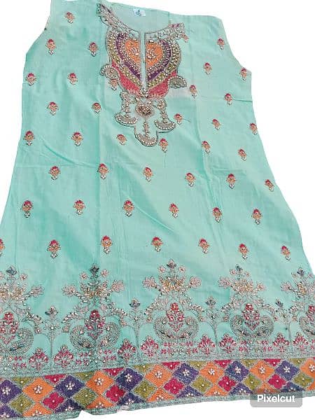 Lawn boutiquee karahi dress for sale 0
