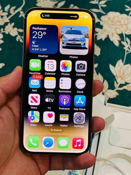 iphone 14 pro non pta sim working full box in official warranty 3