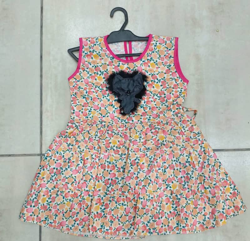 Girls Knee Length Frock(Get 30% Discount on 2 Frock & 40% on 3+ Frock) 5