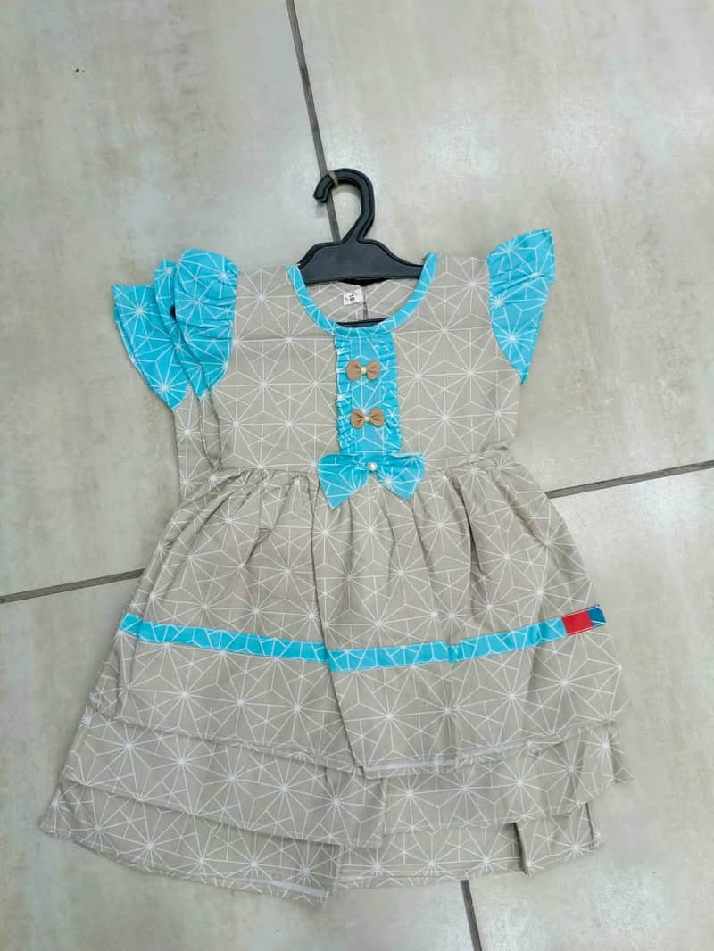 Girls Knee Length Frock(Get 30% Discount on 2 Frock & 40% on 3+ Frock) 7