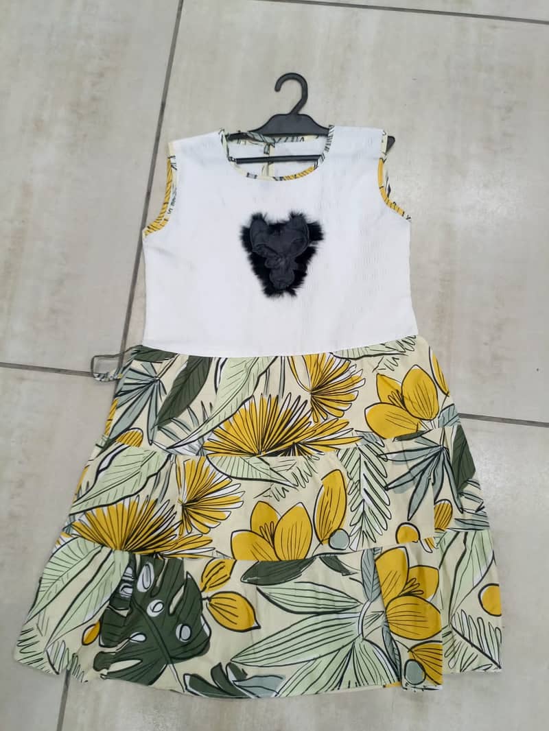 Girls Knee Length Frock(Get 30% Discount on 2 Frock & 40% on 3+ Frock) 9