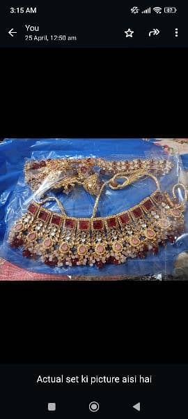 complete Bridal Jewellery set 1