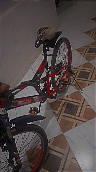 Jamper cycle with red and black colour 1