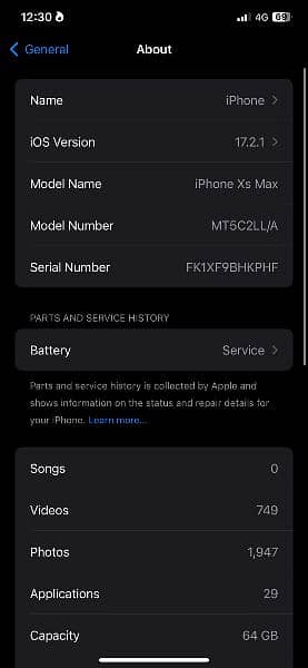 I phone XS MAX Pta approved 5