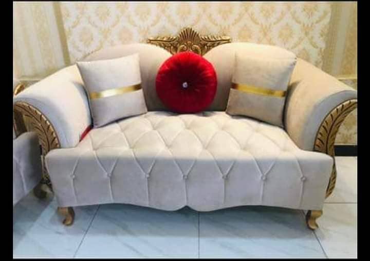 wooden Sofa/Sofa set/L Shape Sofa Set/Luxury Sofa Set/Furniture 17