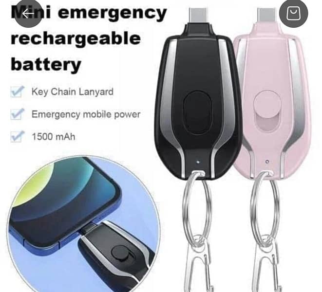 keychain power banks brand new company packed easy to use 4