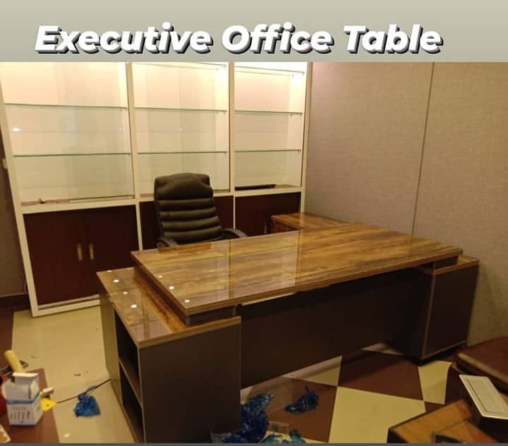 Exacutive Table, Boss Table, CEO Table, Office Furniture 6