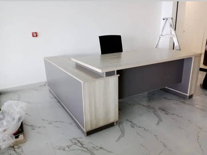 Exacutive Table, Boss Table, CEO Table, Office Furniture 7