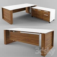 Exacutive Table, Boss Table, CEO Table, Office Furniture 14