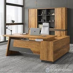 Exacutive Table, Boss Table, CEO Table, Office Furniture 15