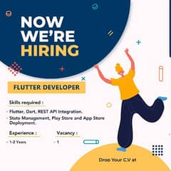 Looking for Flutter developer home based