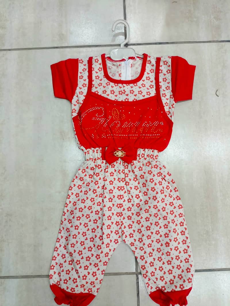 Girls Trouser Frock(Get 30% Discount on 2 Frock & 40% on 3+ Frock) 1