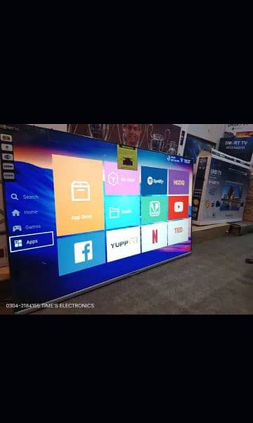 85, INCh SAMSUNG LATEST LED Tv Android+Smart with warranty O3O2O422344 0