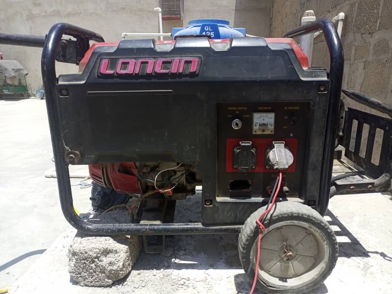 Loncin generator available 2.5KV 7