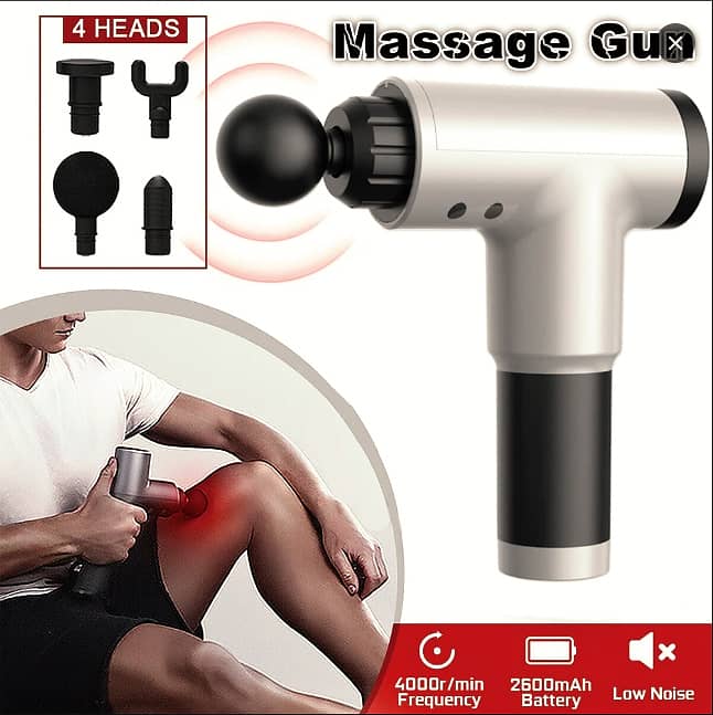 Gun Massager 4 in 1 | Massage Gun 0