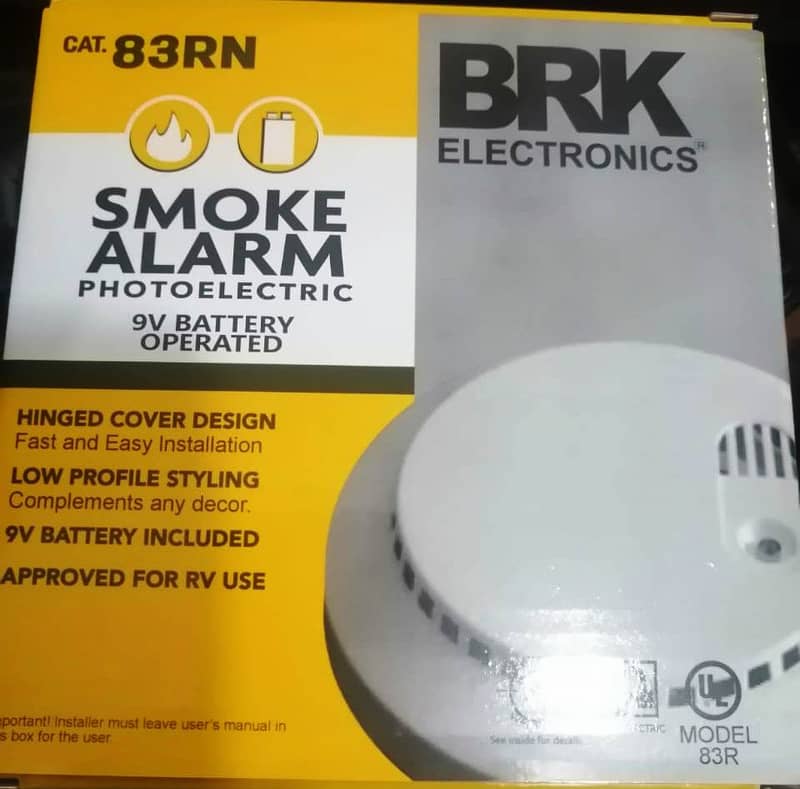 Smoke Detector BRK for Home, Kitchen, Offic 0
