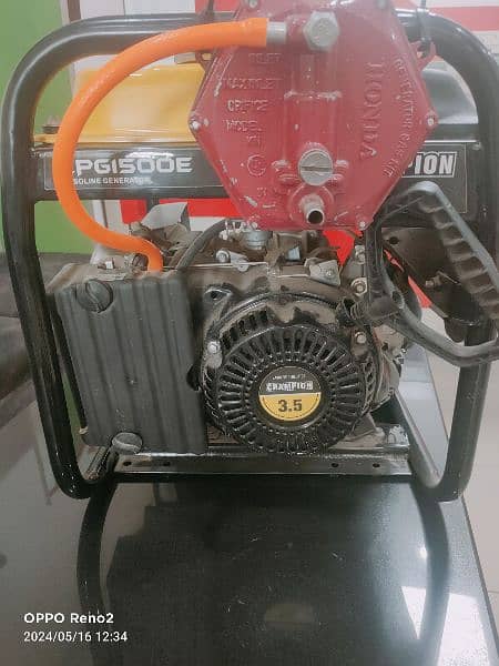 CPG1500e generator only few  days used 10by10 condition 4