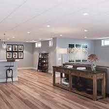 False Ceiling/Pvc Wall Panels/wooden floor/Vinyl floor/rock wall/paint 5