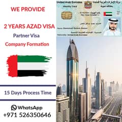 Dubai 2 Years Azad Visa