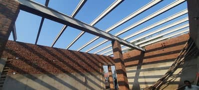 Roof / Precast roof, precast boundary wall / tyar chaein / wall