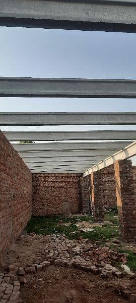 Roof / Precast roof, precast boundary wall / tyar chaein / wall 3