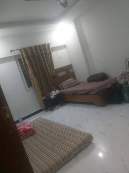 semi furnished  room for rent in sharing flat, 2