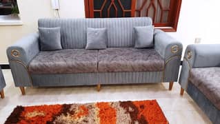 7 Seater Sofa Set in Turkish Fabric